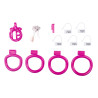 CockLock Cage de chasteté courte LYFY 4 x 3.3cm Rose